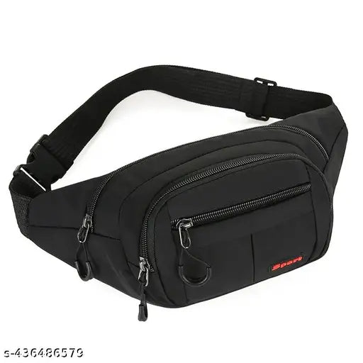 VIRAS Waist Bag for Men Side Bag | Fanny Waist Pouch Pack Travel Side Sling WaterProof Waist Bag