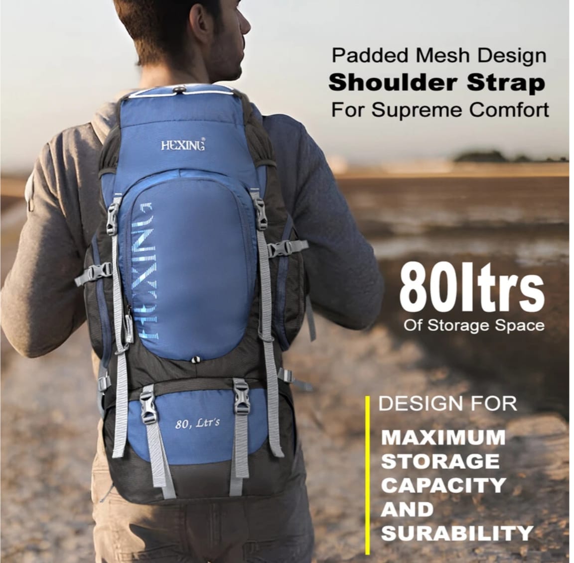 HEXING Traveler 80L Rucksack